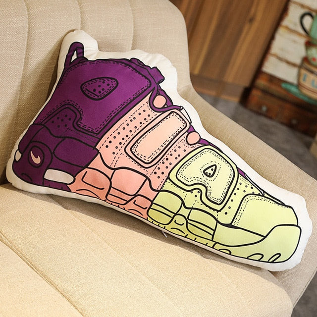 Retro Anchor Sneaker Pillow