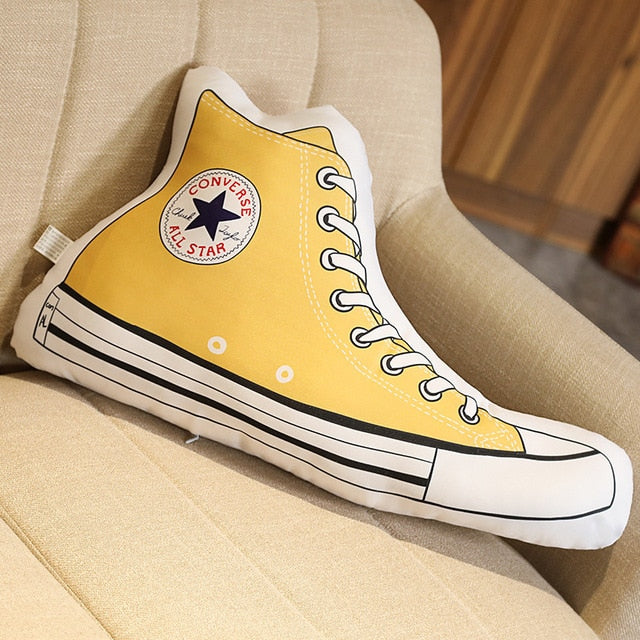 Retro Anchor Sneaker Pillow